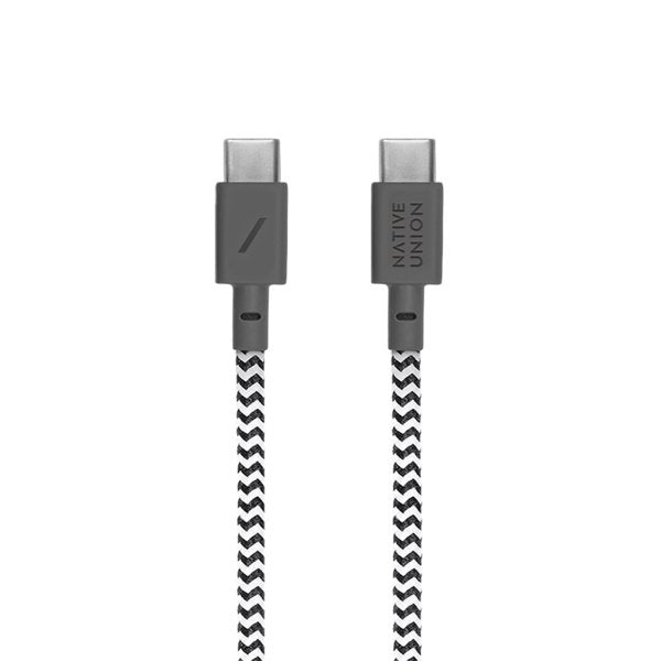 EAN 4895200436386 - Native Union BELT-C-ZEB-2-NP cable USB 1,2 m USB C Negro, Blanco imagen 8