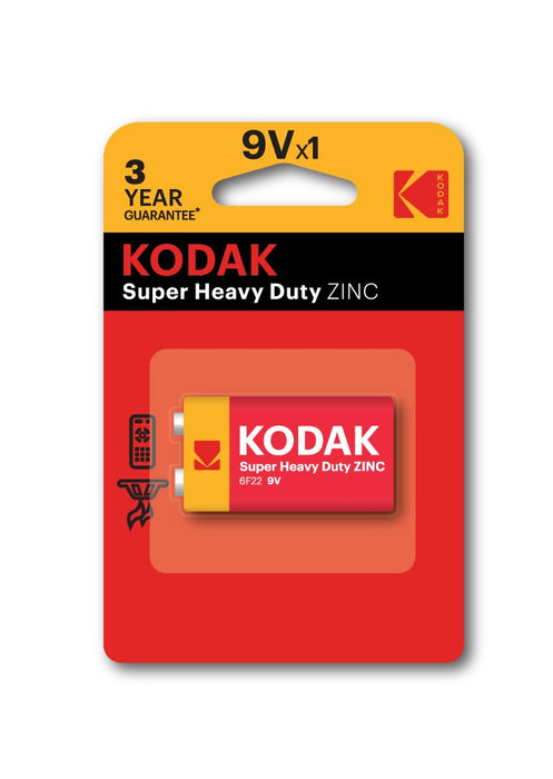 EAN 0887930953435 - Kodak CTA 30953437 pila doméstica Batería de un solo uso 9V Cloruro de zinc imagen 1