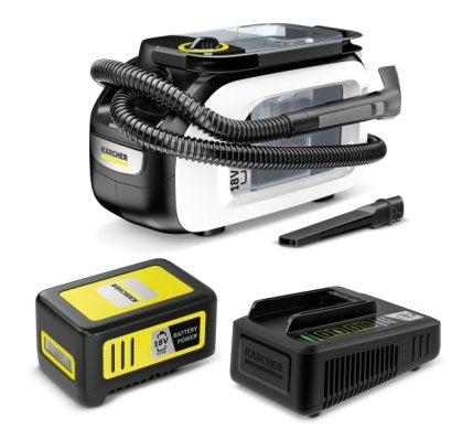 EAN 4066529080967 - Kärcher SE 3-18 Compact Limpiadora de alta presión o Hidrolimpiadora Compacto Batería 184 W Negro, Blanco imagen 1