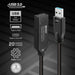 EAN 4002888433754 - Lindy 43375 cable USB USB 3.2 Gen 1 (3.1 Gen 1) 20 m USB A Negro imagen 4