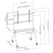 EAN 8052101431629 - Ewent EW1542 soporte para pantalla de señalización 2,18 m (86") Negro imagen 9