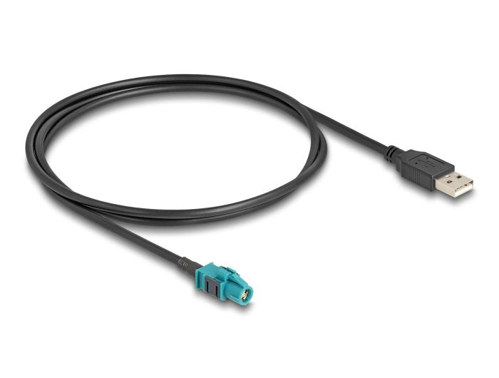 Delock 90534 Cable Hsd Z Hembra A Usb 2.0 Tipo-A Macho 1 M