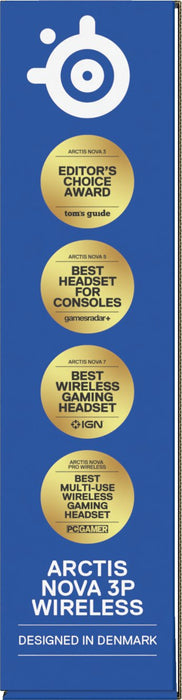 EAN 5707119059510 - Steelseries Arctis Nova 3P Auriculares Inalámbrico Diadema Música/uso diario Bluetooth Negro imagen 12