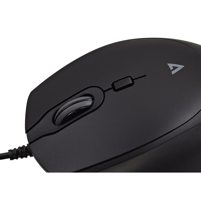 V7 Ratón Profesional Silencioso Con Cable Usb Mu350
