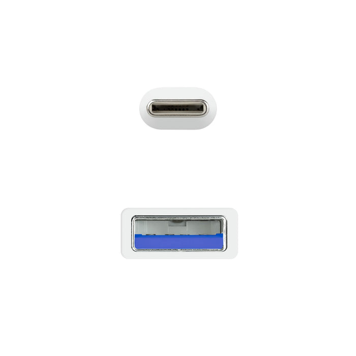 EAN 8433281014152 - Nanocable 10.01.4001-W cable USB USB 3.2 Gen 2 (3.1 Gen 2) USB C USB A imagen 4