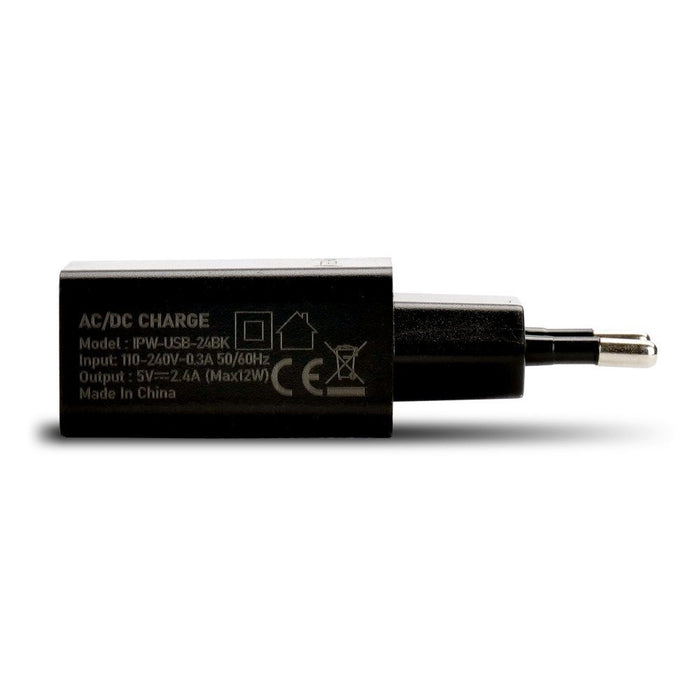 EAN 8059018362800 - Techly IPW-USB-24BK cargador de dispositivo móvil Universal Negro Corriente alterna Interior imagen 4