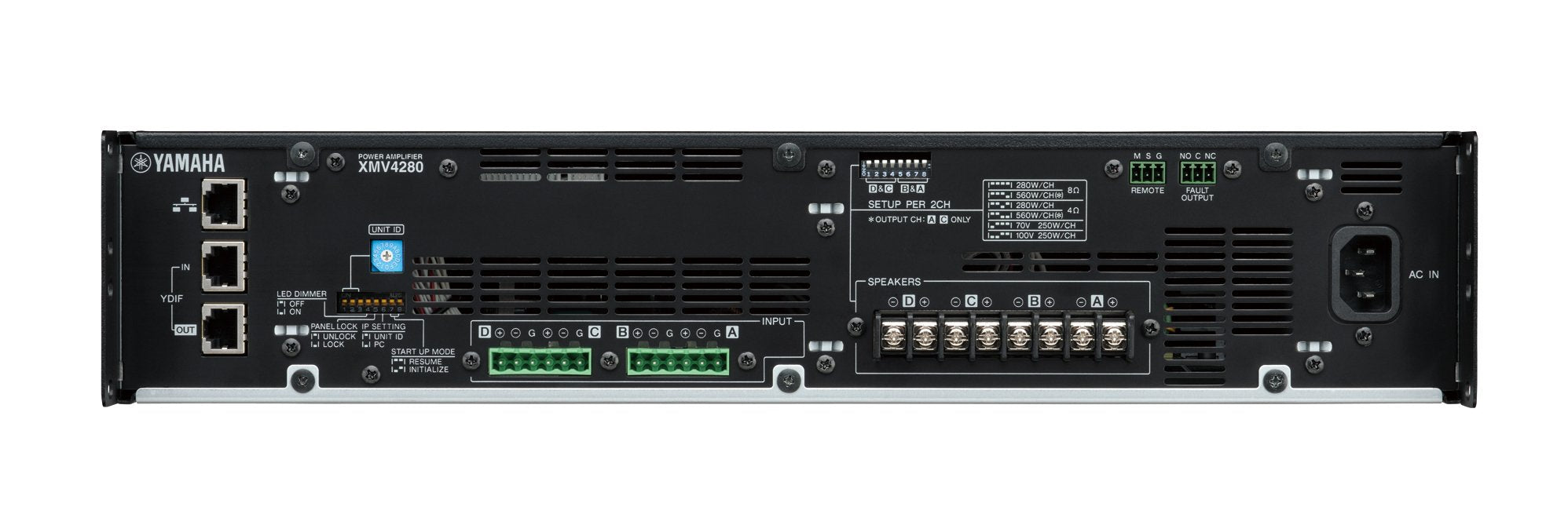 Xmv4280 E Xmv Series Power Amcons Xmv Series Power Amplifiers