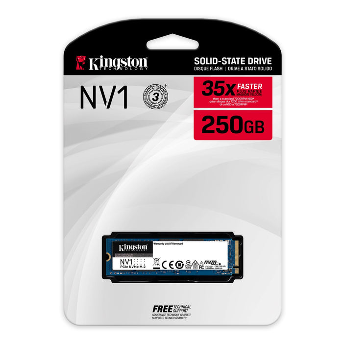 Ssd Kingston Nv1 250gb Pcie X3 Nvme