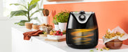 EAN 8713016075628 - Tristar FR-6994 freidora Sencillo 4,5 L Independiente 1500 W Freidora de aire caliente Negro, Plata imagen 18