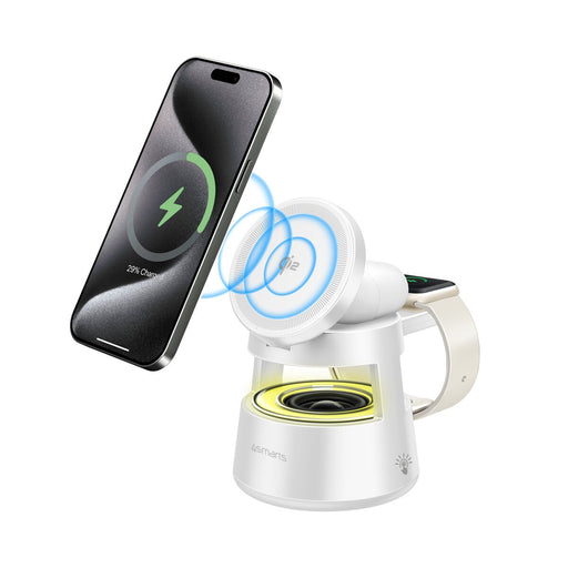 EAN 4252011911745 - 4smarts 541535 cargador de dispositivo móvil Auriculares, Smartphone, Reloj inteligente Blanco USB Cargad imagen 2