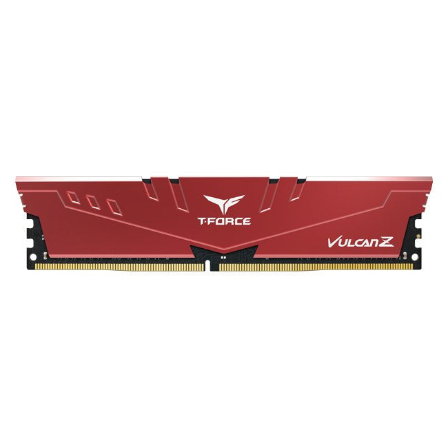 Memoria Ram Teamgroup T-Force Vulcan Z Rojo 16gb Kit 2x8gb Ddr4 3200 Tlzrd416g3200hc16fdc01