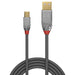 EAN 4002888366342 - Lindy 36634 cable USB USB 2.0 5 m USB A Mini-USB B Gris imagen 2