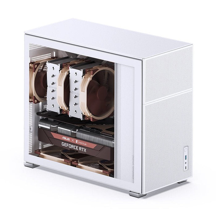 Jonsbo D41 Mesh Atx Gehäuse, Temperojo Glass - Blanco