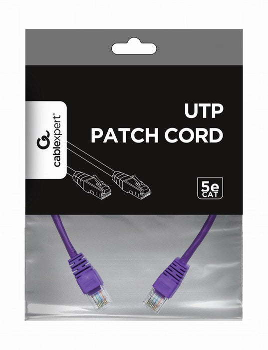 EAN 8716309077903 - Gembird RJ45/RJ45 Cat5e 0.25m cable de red Púrpura 0,25 m U/UTP (UTP) imagen 4