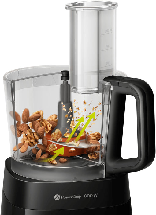 EAN 8720389002687 - Philips Viva Collection HR7510/10 robot de cocina 800 W 2,1 L Negro imagen 4