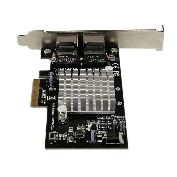 Startech Tarjeta De Red Pci Express Gigabit Ethernet Con 2 Puertos Rj45 Chipset Intel I350