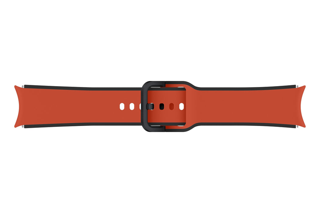 Samsung Two-Tone Sport Band 20mm, M L Et-Str91 Rojo For Galaxy Watch4 Or Later - Et-Str91lregeu