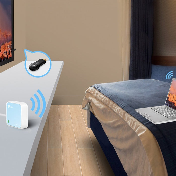 EAN 6935364071714 - TP-Link TL-WR802N router inalámbrico Ethernet rápido Banda única (2,4 GHz) Azul, Blanco imagen 6