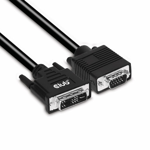 EAN 8719214471514 - CLUB3D DVI-A TO VGA CABLE M/M 3m/ 9.8ft 28 AWG Negro imagen 1