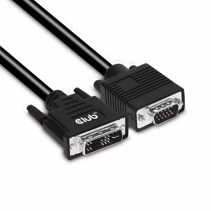 EAN 8719214471514 - CLUB3D DVI-A TO VGA CABLE M/M 3m/ 9.8ft 28 AWG Negro imagen 1