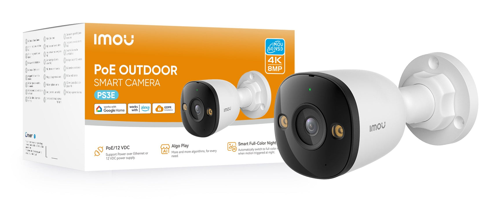 Wrl Camera 8mp Ps3e 4k/Ipc-Ps3ep-8q0 Imou