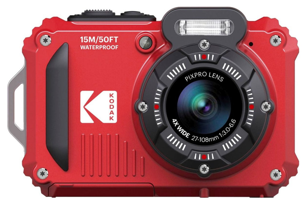 EAN 0819900014020 - Kodak PIXPRO WPZ2 1/2.3" Cámara compacta 16,76 MP BSI CMOS 4608 x 3456 Pixeles Rojo imagen 1