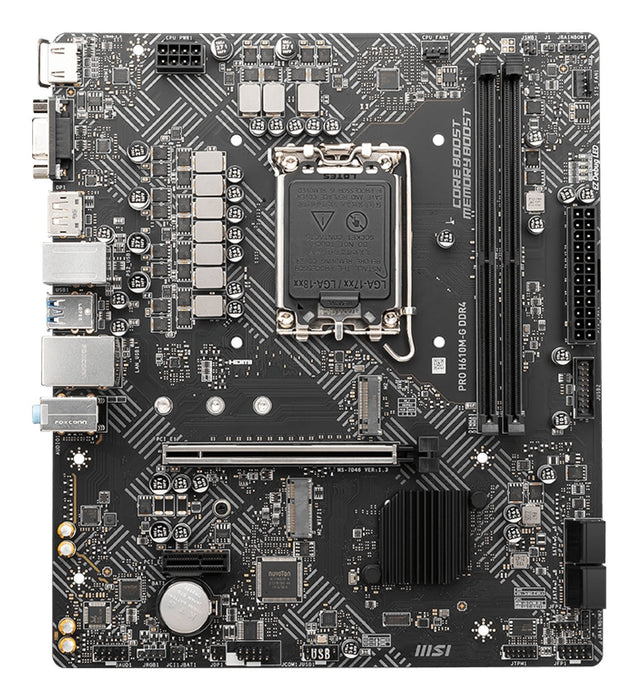 EAN 4719072925024 - MSI PRO H610M-G DDR4 placa base Intel H610 LGA 1700 micro ATX imagen 2