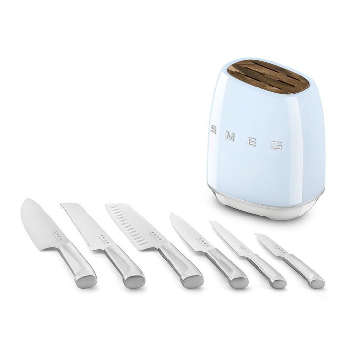 EAN 8017709344207 - Smeg KBSF02PB juego de cuchillos y cubertería de cocina Bloque con ranuras para cuchillos imagen 5