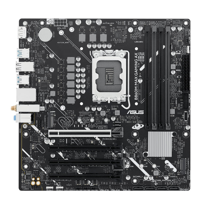 EAN 4711387831694 - ASUS B860M MAX GAMING AX Intel B860 LGA 1851 (Socket V1) micro ATX imagen 3