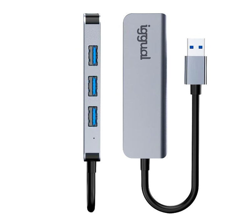EAN 8435364319246 - iggual IGG319246 hub de interfaz USB 3.2 Gen 1 (3.1 Gen 1) Type-C 5000 Mbit/s Plata imagen 4