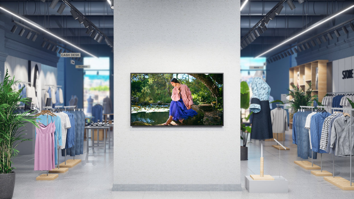 Sony Bz30p Pantalla Plana Para Señalización Digital  43" Led Wifi 400 Cd / M² 4k Ultra Hd Negro Android 24/7