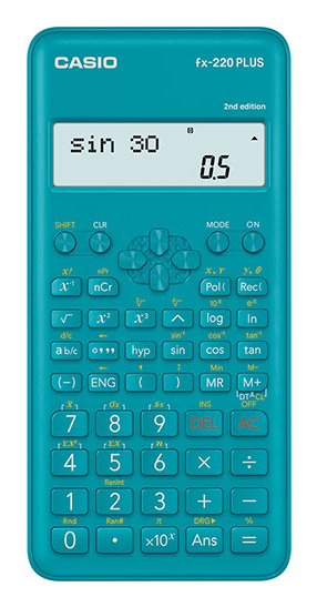 EAN 4549526607141 - Casio FX-220 Plus calculadora Bolsillo Calculadora científica Azul imagen 1