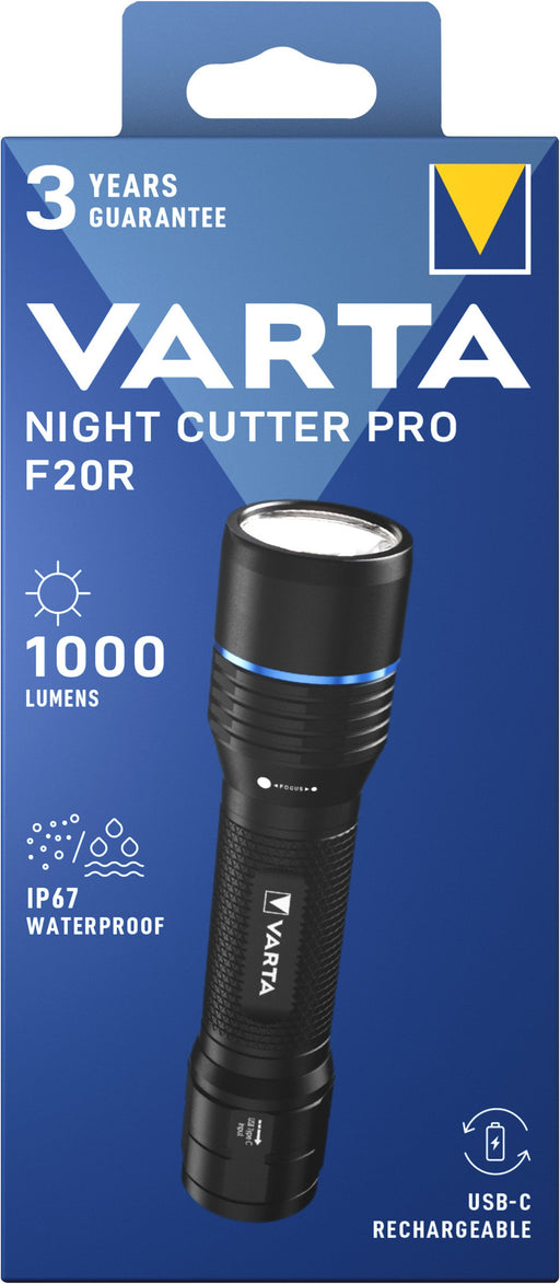 EAN 4008496082292 - Varta Night Cutter Pro F40R Negro Linterna de mano LED imagen 2