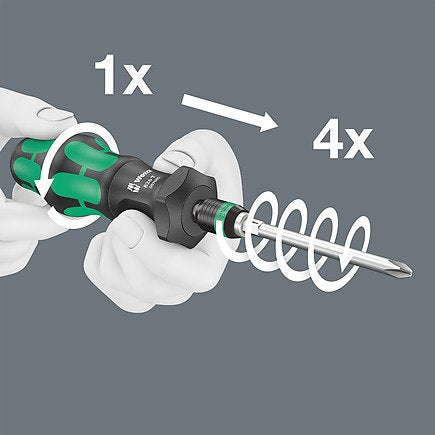 EAN 4013288214591 - Wera 05057480001 soporte para puntas de destornillador 25,4 / 4 mm (1 / 4") 1 pieza(s) imagen 3