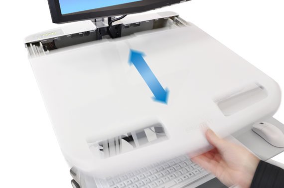 Ergotron Styleview Wagen Mit Lcd-Arm Life-Antrieb 6 Schublade Eu Sau-Eu