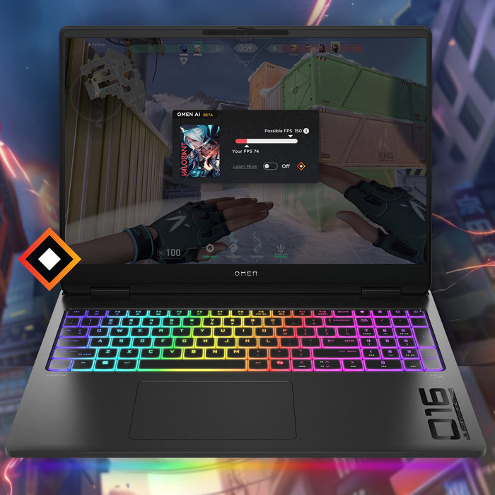 EAN 198990457772 - HP OMEN MAX 16-ah0000ns Intel Core Ultra 9 275HX Portátil 40,6 cm (16") WQXGA 32 GB DDR5-SDRAM 1 TB SSD NV imagen 14