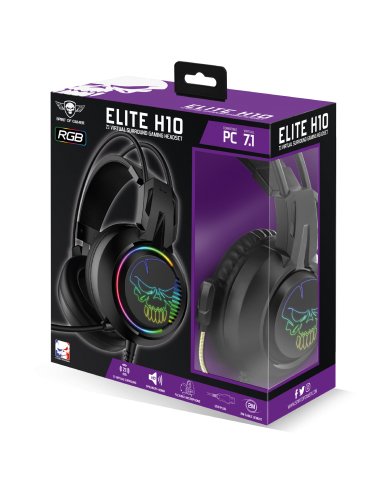 EAN 3700104424708 - Spirit of Gamer ELITE-H10 Auriculares Alámbrico Diadema Juego USB tipo A Negro imagen 7
