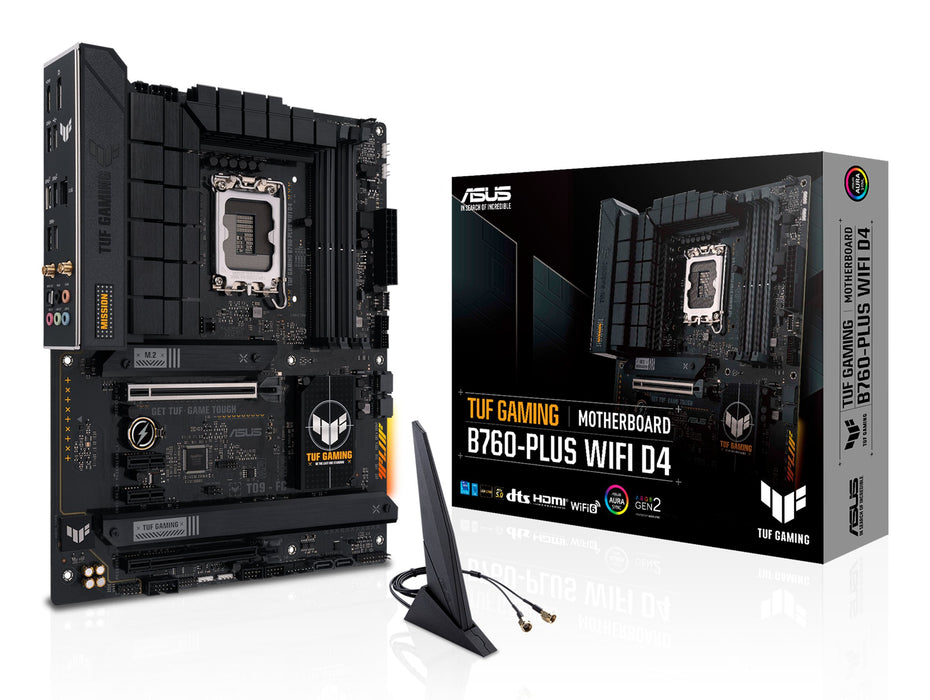 EAN 0197105009493 - ASUS TUF GAMING B760-PLUS WIFI D4 Intel B760 LGA 1700 ATX imagen 1