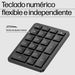 EAN 0197192178041 - HP 965 BLK Ergonomic Wireless Keyboard teclado Hogar RF Wireless + Bluetooth Negro imagen 7