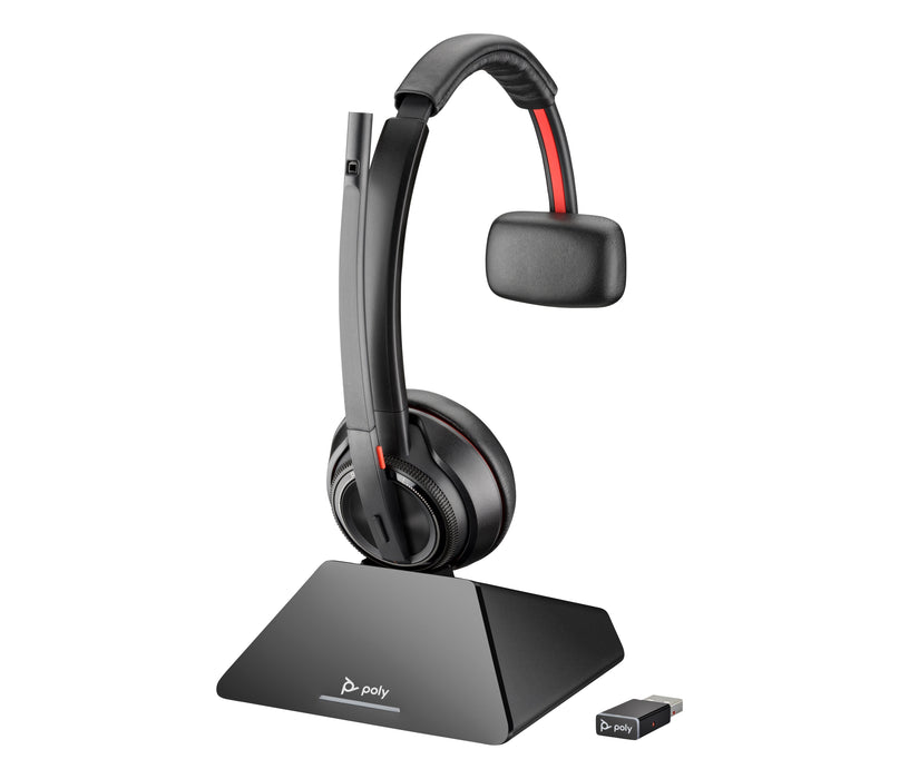 EAN 5715063714638 - HP Poly Savi 8210 Monaural DECT 1880-1900 MHz Top +Charging Cradle Auriculares imagen 2