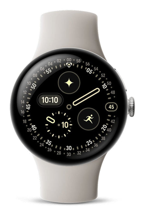 Google Pixel Watch 4 (41mm) Lte Silber/Porcelain