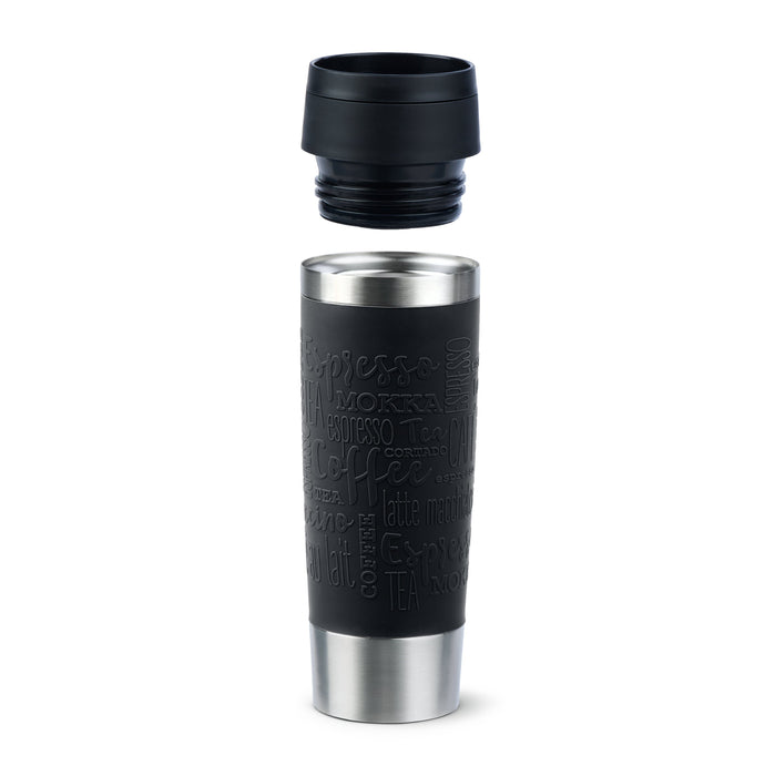 EAN 4009049545011 - EMSA Travel Mug Classic N2022000 taza de viaje 500 ml Negro, Acero inoxidable Acero inoxidable imagen 3