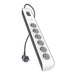EAN 0745883643561 - Belkin BSV603ca2m Negro, Blanco 6 salidas AC 2 m imagen 1