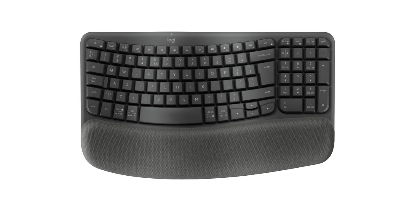 EAN 5099206117471 - Logitech ERGO 920-012304 teclado Oficina RF Wireless + Bluetooth QWERTY Internacional de EE.UU. Grafito imagen 1