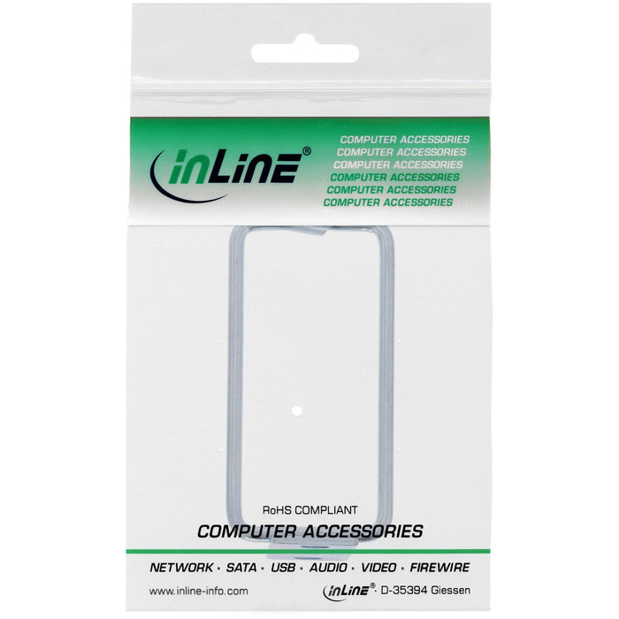 Soporte De Cable Inline, Metal, Zincado, 40x80mm