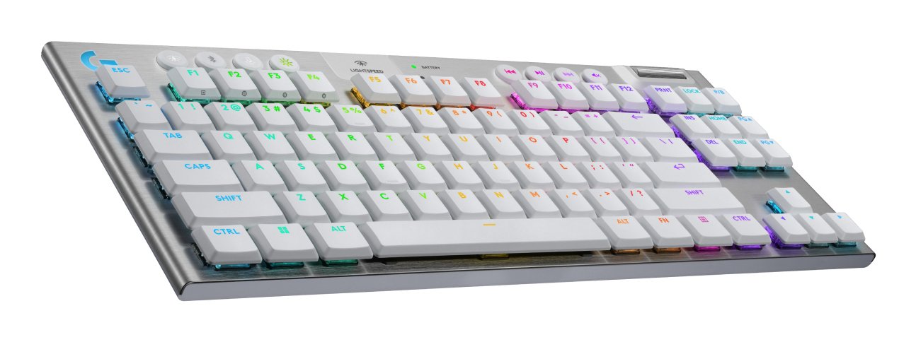 EAN 5099206121676 - Logitech G G915 X LIGHTSPEED teclado Juego USB + RF Wireless + Bluetooth QWERTY Nórdico Blanco imagen 3