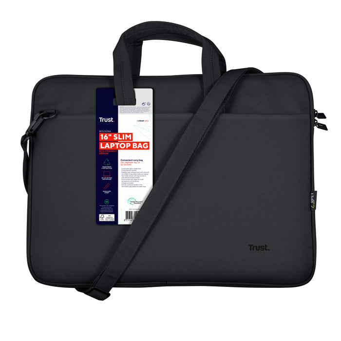 EAN 8713439244472 - Trust Bologna 40,6 cm (16") Maletín Toploader Negro imagen 6