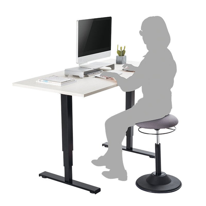 Logilink Eo0022 Taburete De Oficina Ajustable En Altura Máx. Carga. 113 Kilogramos
