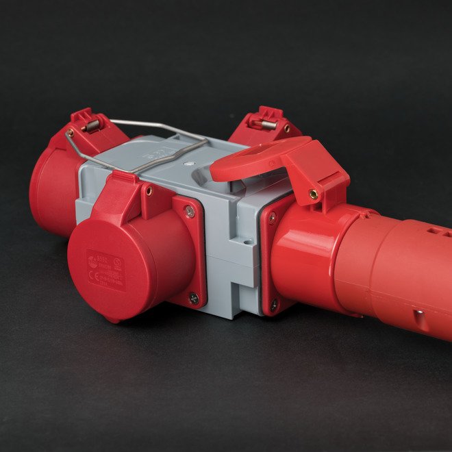 EAN 4007123285846 - Brennenstuhl 1081640 adaptador de enchufe eléctrico Gris, Rojo imagen 4