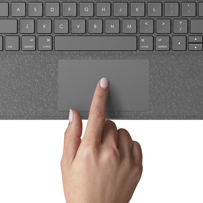 EAN 5099206093553 - Logitech Folio Touch QWERTY Inglés internacional Smart Connector Gris imagen 9